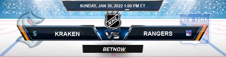 Seattle Kraken vs New York Rangers 01-30-2022 Predictions Betting Preview and Spread
