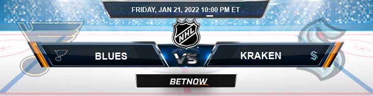 St. Louis Blues vs Seattle Kraken 01-21-2022 Betting Preview Spread and Game Analysis