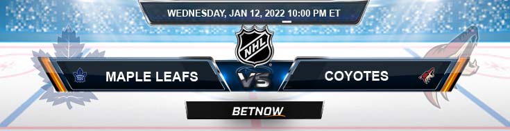 Toronto Maple Leafs vs Arizona Coyotes 01-12-2022 Forecast Betting Analysis and Odds