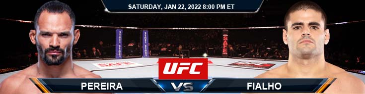 UFC 270 Pereira vs Fialho 01-22-2022 Fight Analysis Forecast and Preview