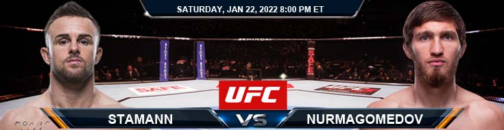 UFC 270 Stamann vs Nurmagomedov 01-22-2022 Spread Picks and Preview