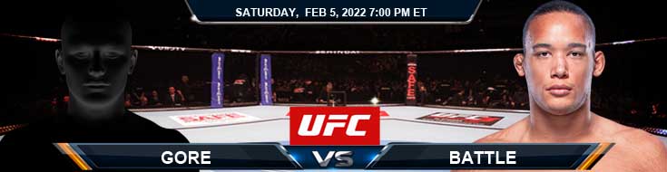UFC Fight Night 200 Gore vs Battle 02-05-2022 Tips Fight Odds and Forecast
