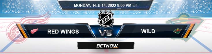 Detroit Red Wings vs Minnesota Wild 02-14-2022 Best Forecast Analysis and Hockey Odds