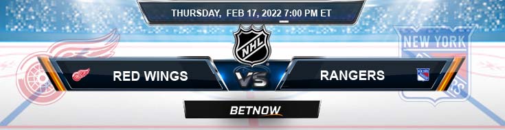 Detroit Red Wings vs New York Rangers 02-17-2022 Game Analysis Tips and Best Forecast