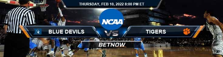 Duke Blue Devils vs Clemson Tigers 02-10-2022 Preview Spread and Game Analysis