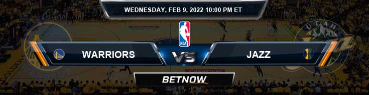 Golden State Warriors vs Utah Jazz 2-9-2022 NBA Picks and Prediction