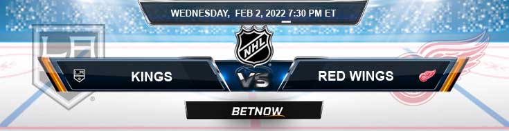 Los Angeles Kings vs Detroit Red Wings 02-02-2022 Spread Game Analysis and Tips