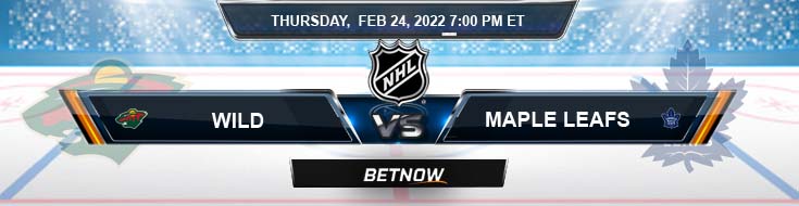 Minnesota Wild vs Toronto Maple Leafs 02-24-2022 Tips Forecast and Analysis