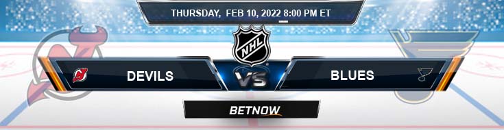 New Jersey Devils vs St. Louis Blues 02-10-2022 Picks Predictions and Preview