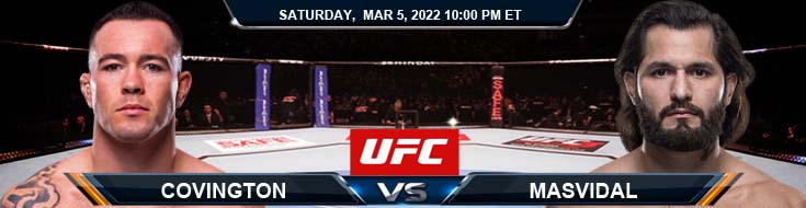 UFC 272 Covington vs Masvidal 03-05-2022 Fight Analysis Spread and Top Forecast