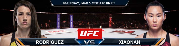 UFC 272 Rodriguez vs Xiaonan 03-05-2022 Odds Picks and Predictions