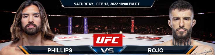 UFC Fight 271 Phillips vs Rojo 02-12-2022 Spread Predictions and Preview