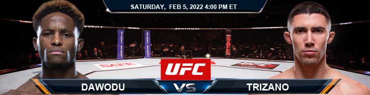 UFC Fight Night 200 Dawodu vs Trizano 02-05-2022 Tips Picks and Predictions