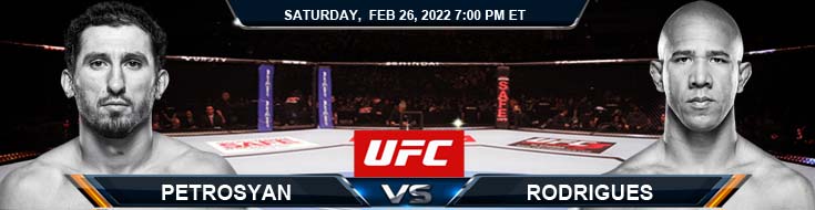 UFC Fight Night 202 Petrosyan vs Rodrigues 02-26-2022 Fight Analysis Forecast and Best Tips
