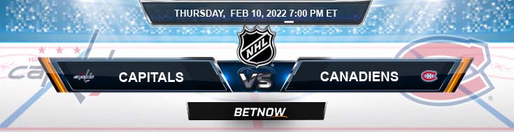 Washington Capitals vs Montreal Canadiens 02-10-2022 Forecast Analysis and Odds