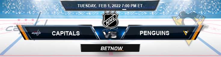 Washington Capitals vs Pittsburgh Penguins 02-01-2022 Picks Predictions and Preview