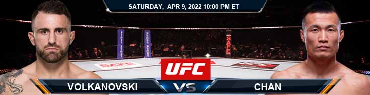 UFC 273 Volkanovski vs Jung 04-09-2022 Previews Spread and Fight Analysis