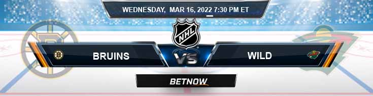Boston Bruins vs Minnesota Wild 03-16-2022 Tips Forecast and Analysis