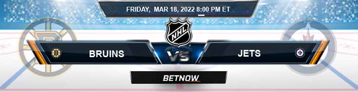 Boston Bruins vs Winnipeg Jets 03-18-2022 Odds Picks and Predictions