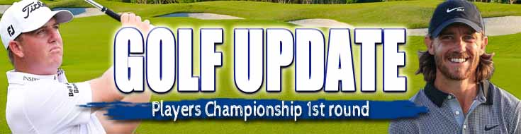 Golf Update Fleetwood Hoge Share Rain-Hit Players Championship Lead