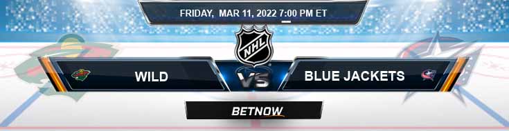 Minnesota Wild vs Columbus Blue Jackets 03-11-2022 Picks Predictions and Preview