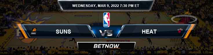 Phoenix Suns vs Miami Heat 3-9-2022 NBA Prediction and Game Analysis