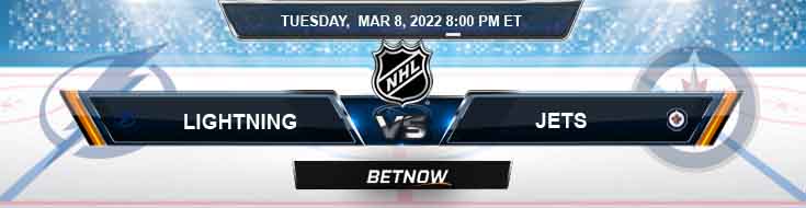 Tampa Bay Lightning vs Winnipeg Jets 03-08-2022 Picks Betting Predictions and Preview