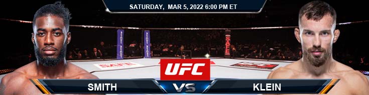 UFC 272 Smith vs Klein 03-05-2022 Forecast Tips and Analysis