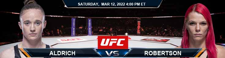 UFC Fight Night 203 Aldrich vs Robertson 03-12-2022 Forecast Tips and Analysis
