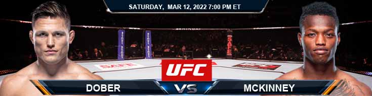 UFC Fight Night 203 Dober vs McKinney 03-12-2022 Fight Odds Tips and Predictions