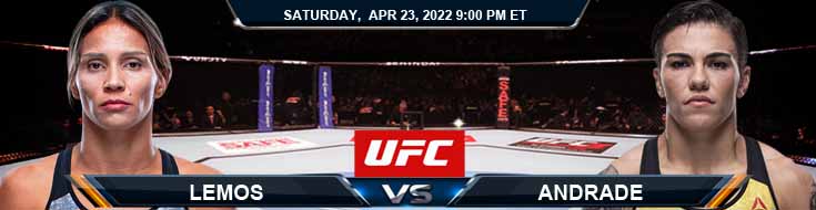UFC Fight Night 205 Lemos vs Andrade 04-23-2022 Game Preview Fight Analysis and Predictions