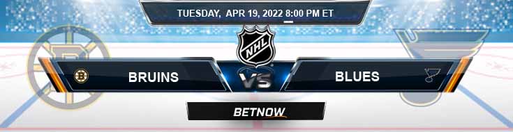 Boston Bruins vs St. Louis Blues 04-19-2022 Tips Forecast and Analysis