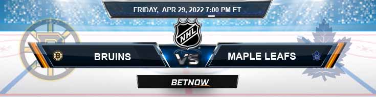 Boston Bruins vs Toronto Maple Leafs 04-29-2022 Hockey Preview Spread and Game Analysis
