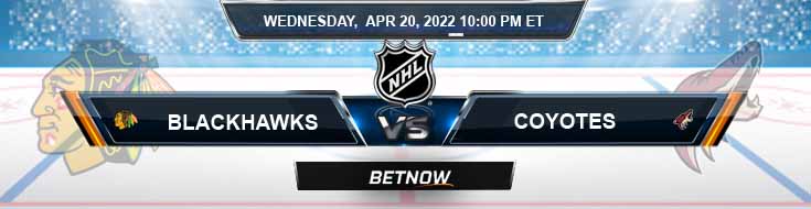 Chicago Blackhawks vs Arizona Coyotes 04-20-2022 Favorite Preview Spread and Game Analysis