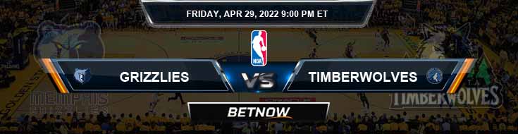 Memphis Grizzlies vs Minnesota Timberwolves 4-29-2022 NBA Odds and Picks