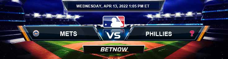 New York Mets vs Philadelphia Phillies 04-13-2022 Betting Odds Tips and Game Preview