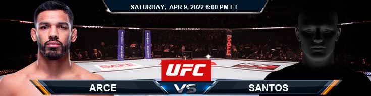 UFC 273 Arce vs Santos 04-09-2022 Best Odds Tips and Forecast