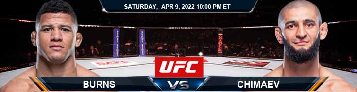 UFC 273 Burns vs Chimaev 04-09-2022 Best Preview Forecast and Spread