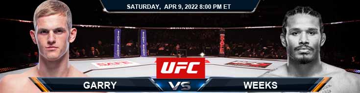 UFC 273 Garry vs Weeks 04-09-2022 Fight Predictions Odds and Picks