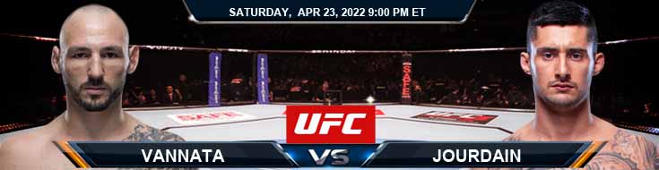 UFC Fight Night 205 Vannata vs Jourdain 04-23-2022 Forecast Fight Tips and Analysis