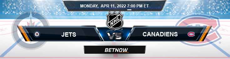 Winnipeg Jets vs Montreal Canadiens 04-11-2022 Analysis Odds and Picks