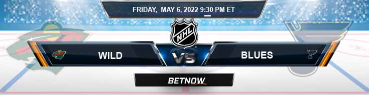 Minnesota Wild vs St. Louis Blues 05-06-2022 BetNow's Picks Predictions and Best Preview