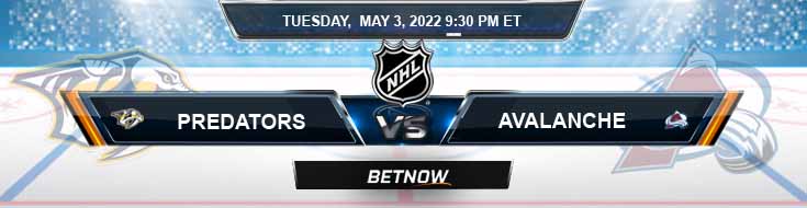 Nashville Predators vs Colorado Avalanche 05-03-2022 Hockey Forecast Analysis and Betting Odds