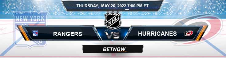 New York Rangers vs Carolina Hurricanes 05-26-2022 Betting Preview Spread and Game Analysis