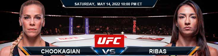 UFC on ESPN 36 Chookagian vs Ribas 05-14-2022 Spread Forecast and Tips