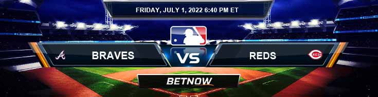 Atlanta Braves vs Cincinnati Reds 07-01-2022 MLB Odds Betting Tips and Preview