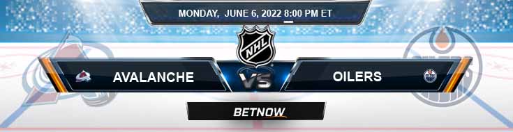 Colorado Avalanche vs Edmonton Oilers 06-06-2022 Betting Predictions Preview and Game 4 Spread