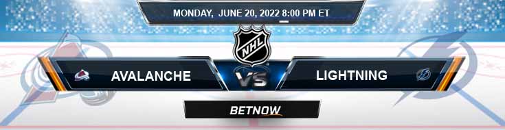 Colorado Avalanche vs Tampa Bay Lightning 06-20-2022 Game 3 Betting Predictions Preview and Spread