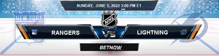 New York Rangers vs Tampa Bay Lightning 06-05-2022 Stanley Playoffs Picks Game 3 Predictions and East Finals Preview