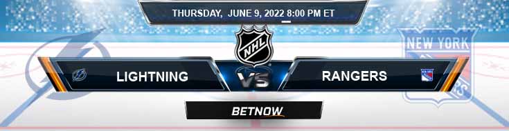 Tampa Bay Lightning vs New York Rangers 06-09-2022 Game 5 Spread Analysis and East Finals Tips